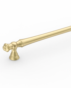 DESIGN3768 Champagne Bronze Cabinet Pulls for White Cabinets | 5", Warm Modern, Heavy-Duty Feel