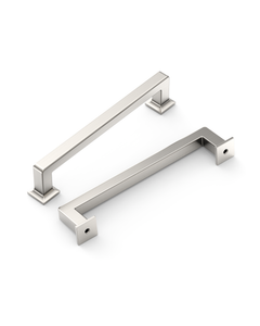 DESIGN3818 Brushed Brass Cabinet Pulls for White Cabinets | Modern Organic Pull, 3.75"