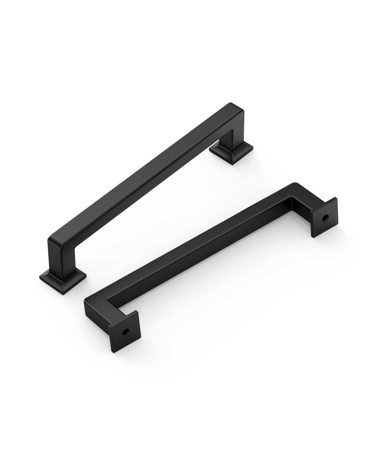 DESIGN3818 Brushed Brass Cabinet Pulls for White Cabinets | Modern Organic Pull, 3.75"