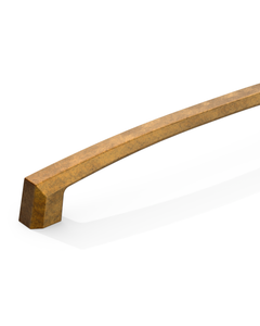DESIGN3908 Architectural Matte Black Cabinet Pulls – Faceted Beveled Handles for Kitchen Cabinets
