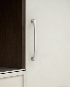 DESIGN3908 Architectural Matte Black Cabinet Pulls – Faceted Beveled Handles for Kitchen Cabinets