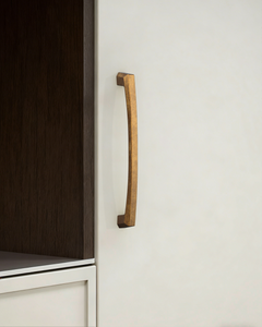 DESIGN3908 Architectural Matte Black Cabinet Pulls – Faceted Beveled Handles for Kitchen Cabinets