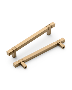 DESIGN3909 Modern Fluted Square Bar Cabinet Pulls