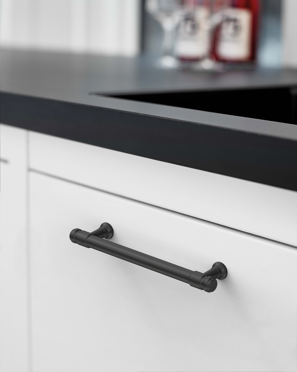 DESIGN2306 Modern Retro Bar Cabinet Pulls for Light Luxury Kitchen