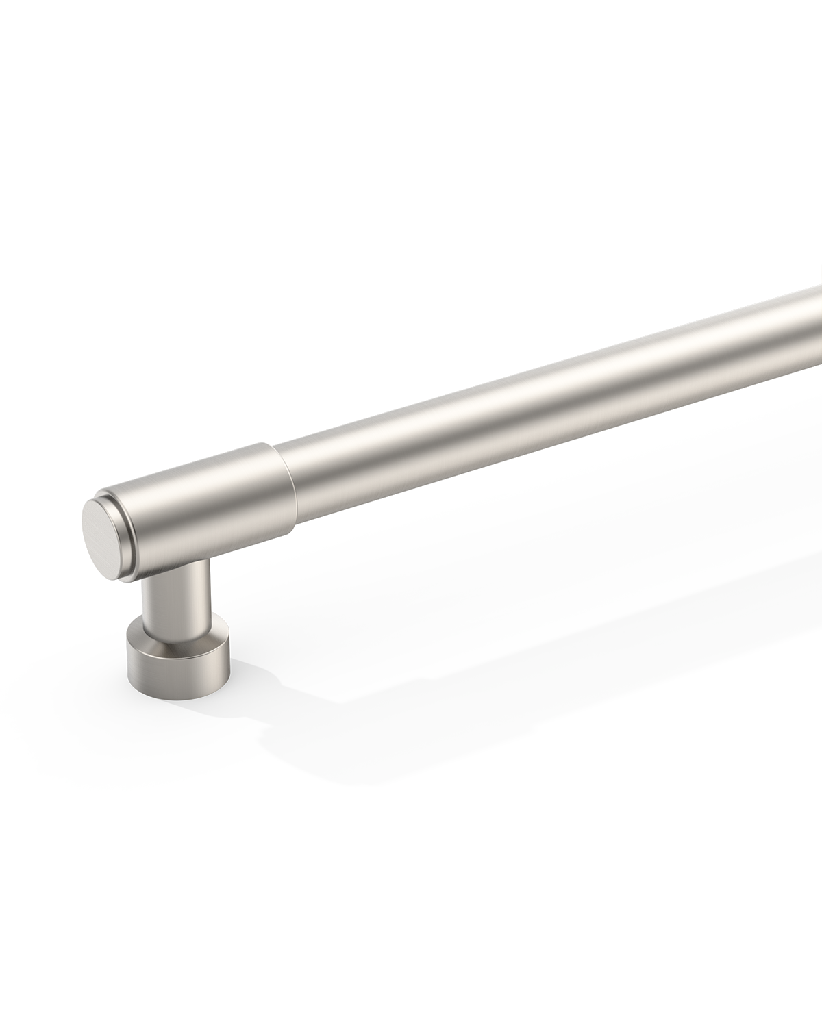DESIGN4592 Matte Black Stepped Cabinet Handles | Heavy-Duty Modern Cylindrical Pulls (5" / 128mm)