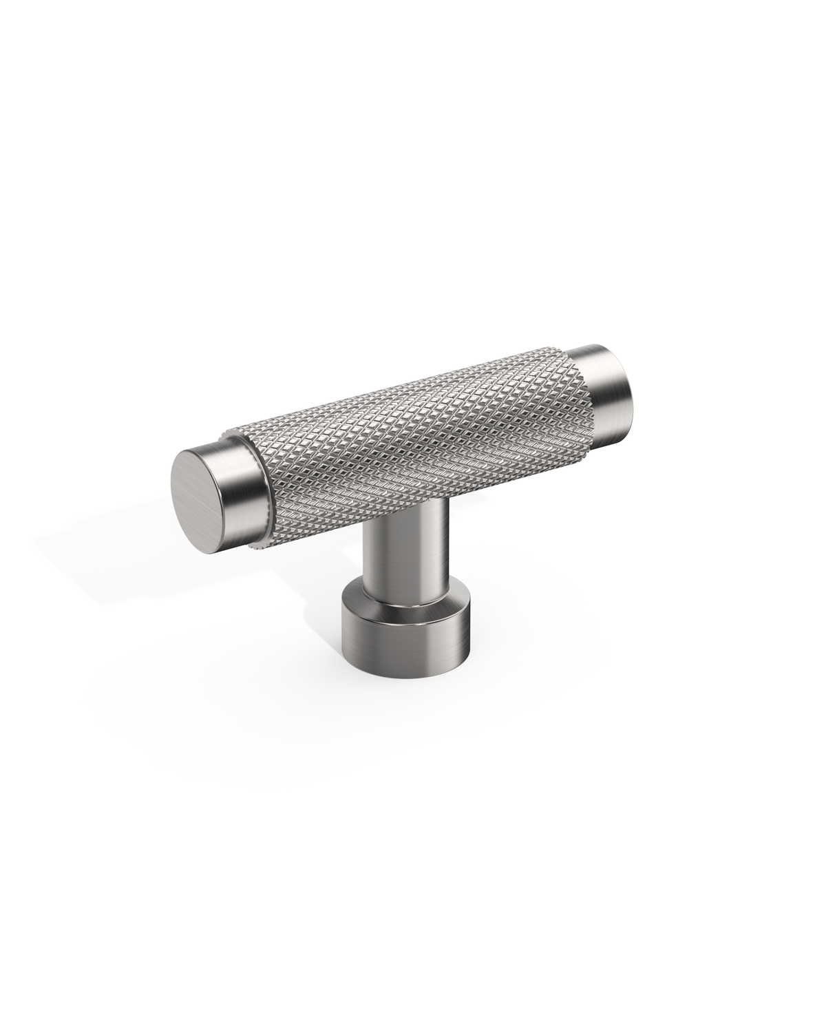 DESIGN4518 Knurled T-Bar Knob for Home Bars & Coffee Stations (Brushed Gold)