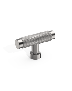 DESIGN4518 Knurled T-Bar Knob for Home Bars & Coffee Stations (Brushed Gold)