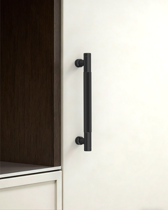DESIGN4483 Champagne Bronze Knurled Cabinet Handles - Heavy-Duty Modern Drawer Pulls (5")