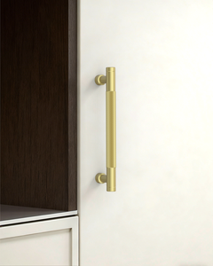 DESIGN4483 Champagne Bronze Knurled Cabinet Handles - Heavy-Duty Modern Drawer Pulls (5")