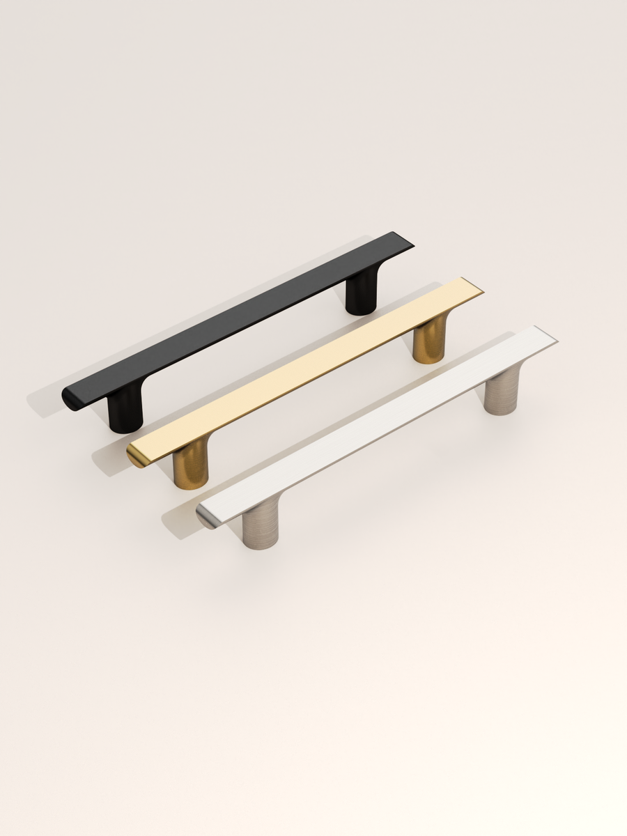 DESIGN3273 Champagne Bronze Cabinet Pulls – Warm Modern Elegant Kitchen Handles, Easy to Install & Durable