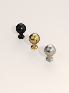 DESIGN1038 Classic Round Rose Ball Cabinet Knobs