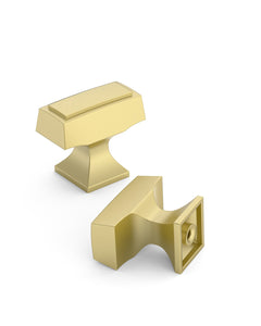 DESIGN3067 Stepped T Knob for Modern Kitchens & Bathrooms (Champagne Bronze)