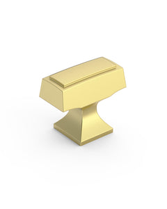 DESIGN3067 Stepped T Knob for Modern Kitchens & Bathrooms (Champagne Bronze)