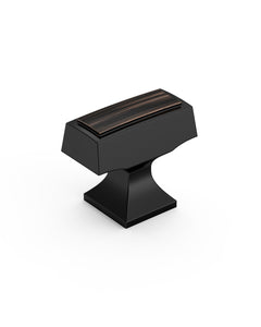 DESIGN3067 Stepped T Knob for Modern Kitchens & Bathrooms (Champagne Bronze)