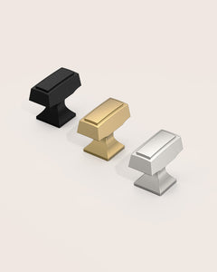 DESIGN3067 Stepped T Knob for Modern Kitchens & Bathrooms (Champagne Bronze)