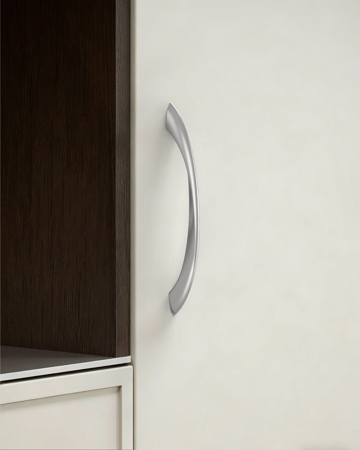 DESIGN2554 Warm Minimalist Streamlined Bow Cabinet Pulls