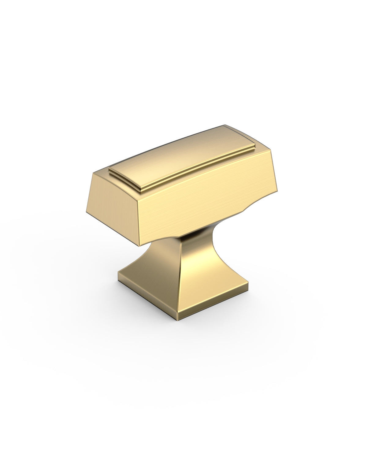 DESIGN3067 Stepped T Knob for Modern Kitchens & Bathrooms (Champagne Bronze)