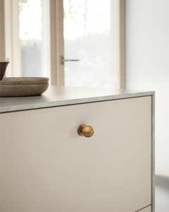 DESIGN1038 Classic Round Rose Ball Cabinet Knobs