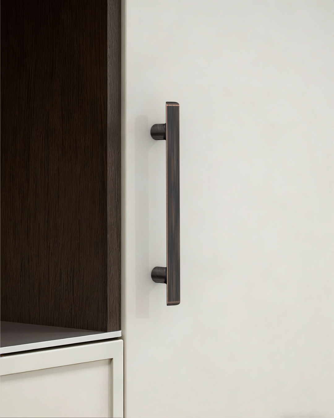 DESIGN3273 Champagne Bronze Cabinet Pulls – Warm Modern Elegant Kitchen Handles, Easy to Install & Durable