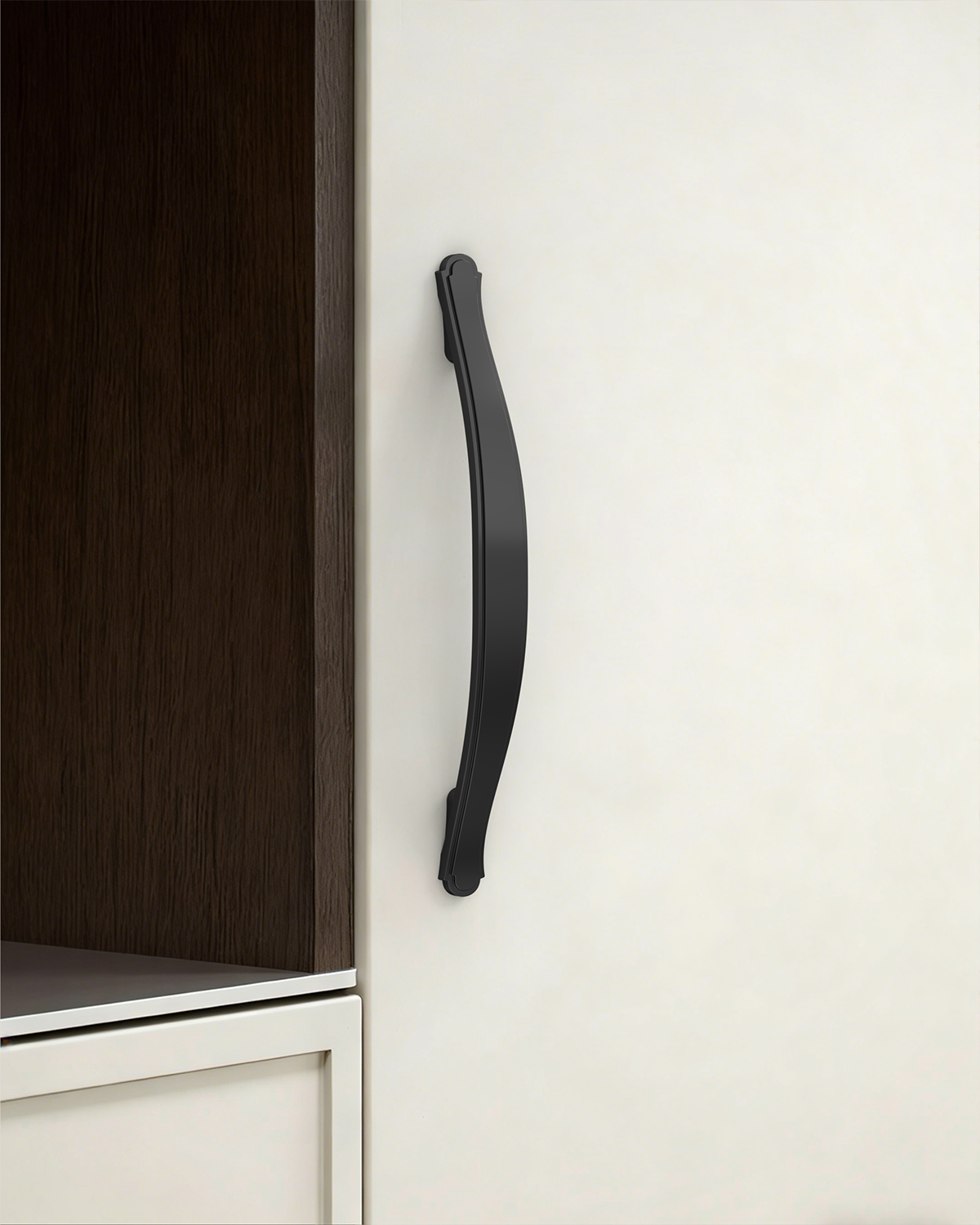 DESIGN2792 Vintage Scrolled Arch Cabinet Pulls
