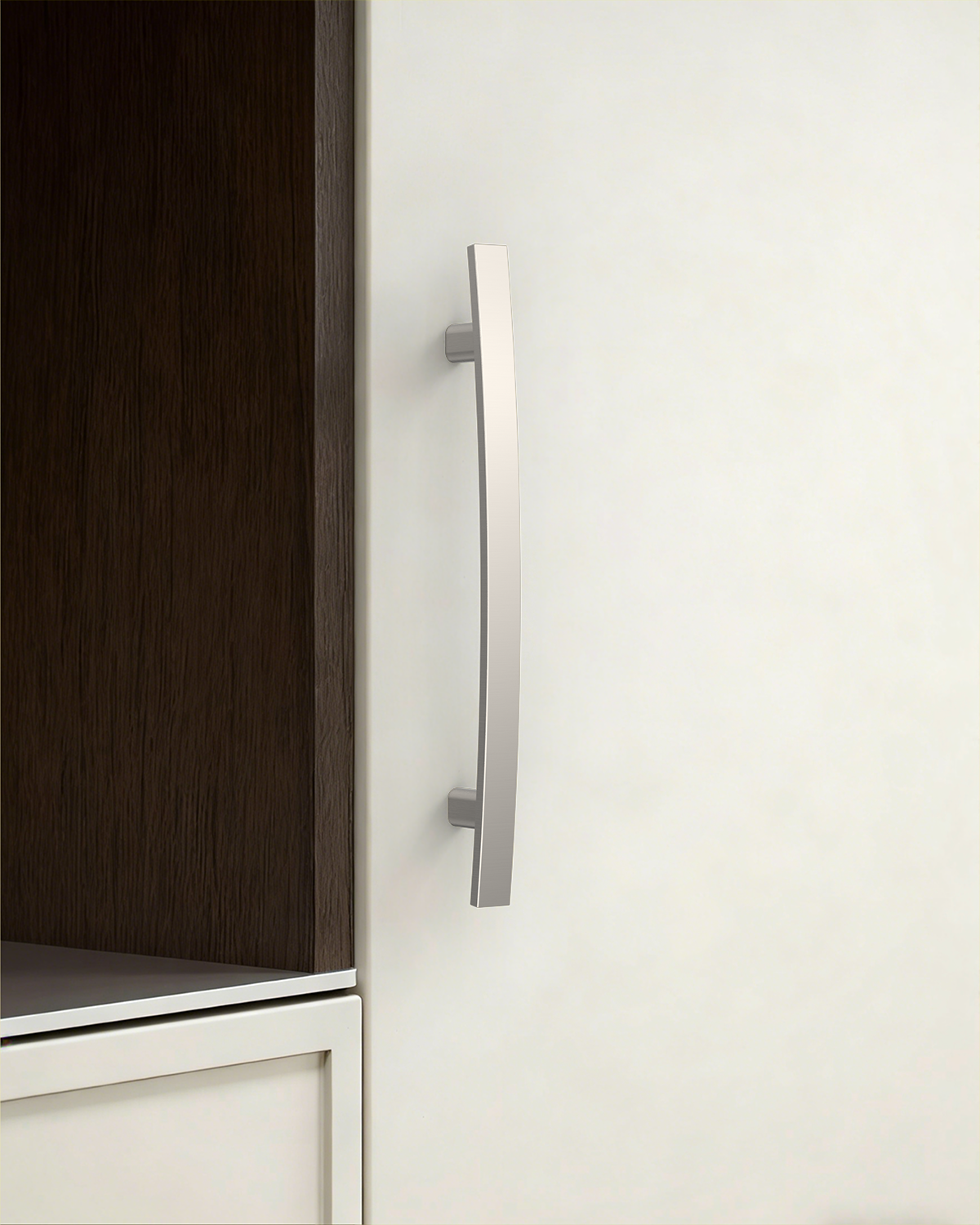 DESIGN3046 Warm Minimalist Flat Bar Cabinet T-Pulls