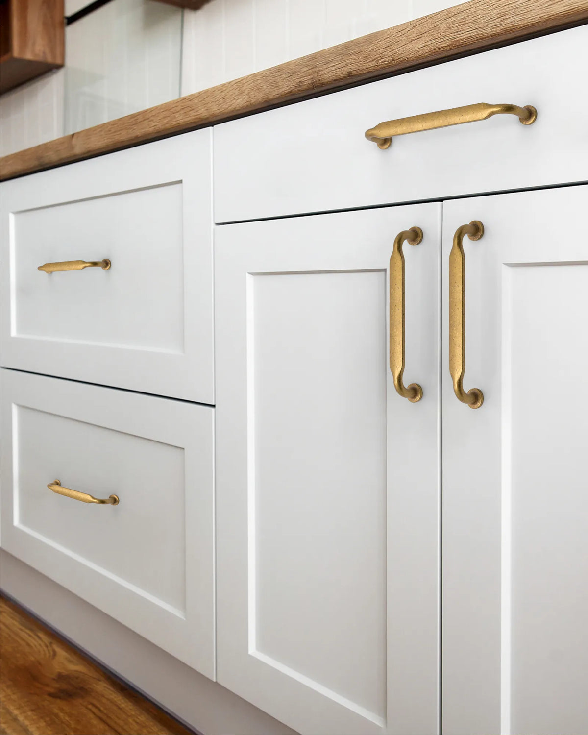 DESIGN2028 Matte Black Cabinet Pulls | Warm Minimalist Flat Handles, Heavy-Duty Feel, 5"