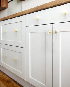 DESIGN3273 T-Bar Cabinet Knobs – Modern Hardware for Cabinets, Drawers & Closets