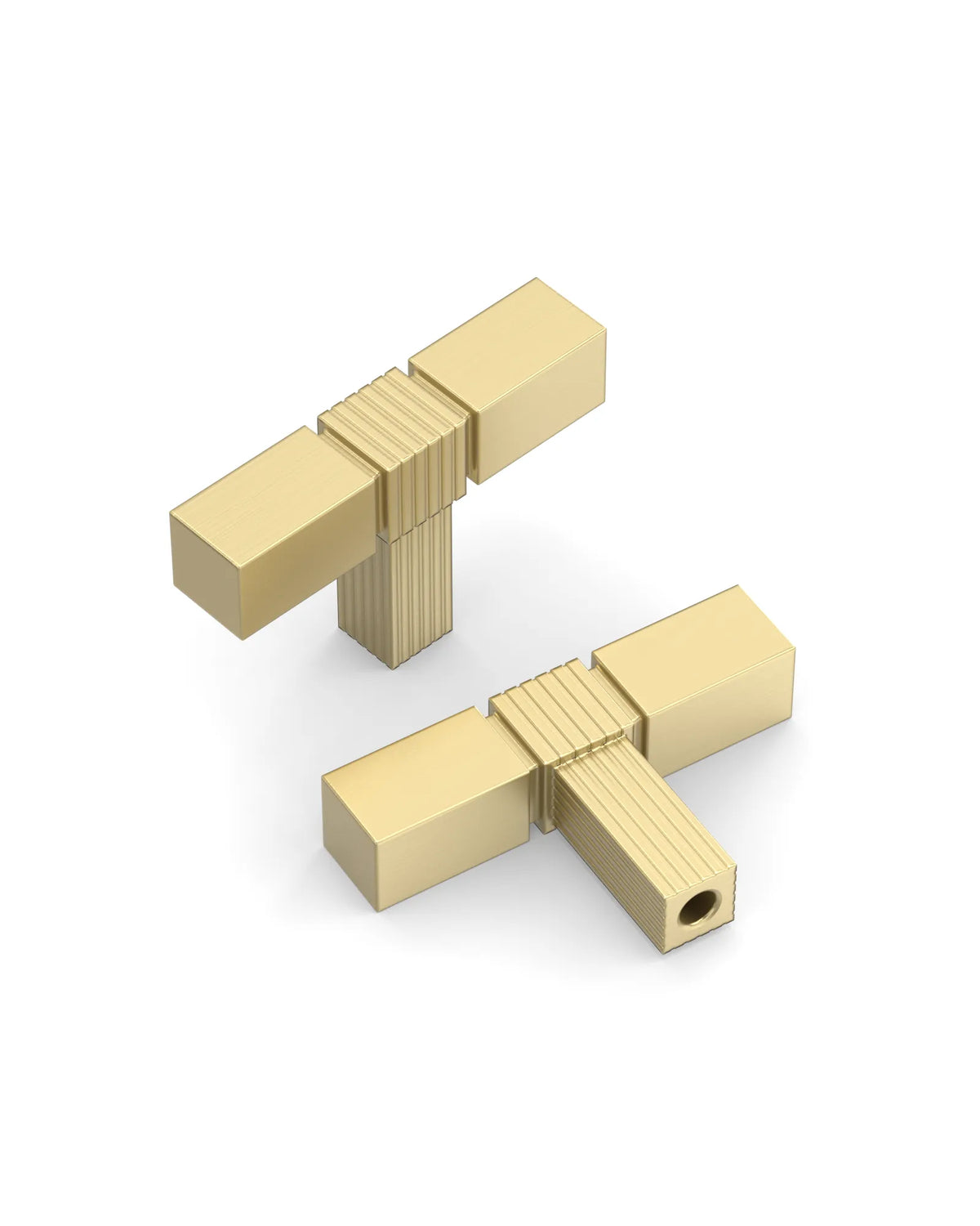 DESIGN3909 Urban Geometric Textured Cabinet Knobs