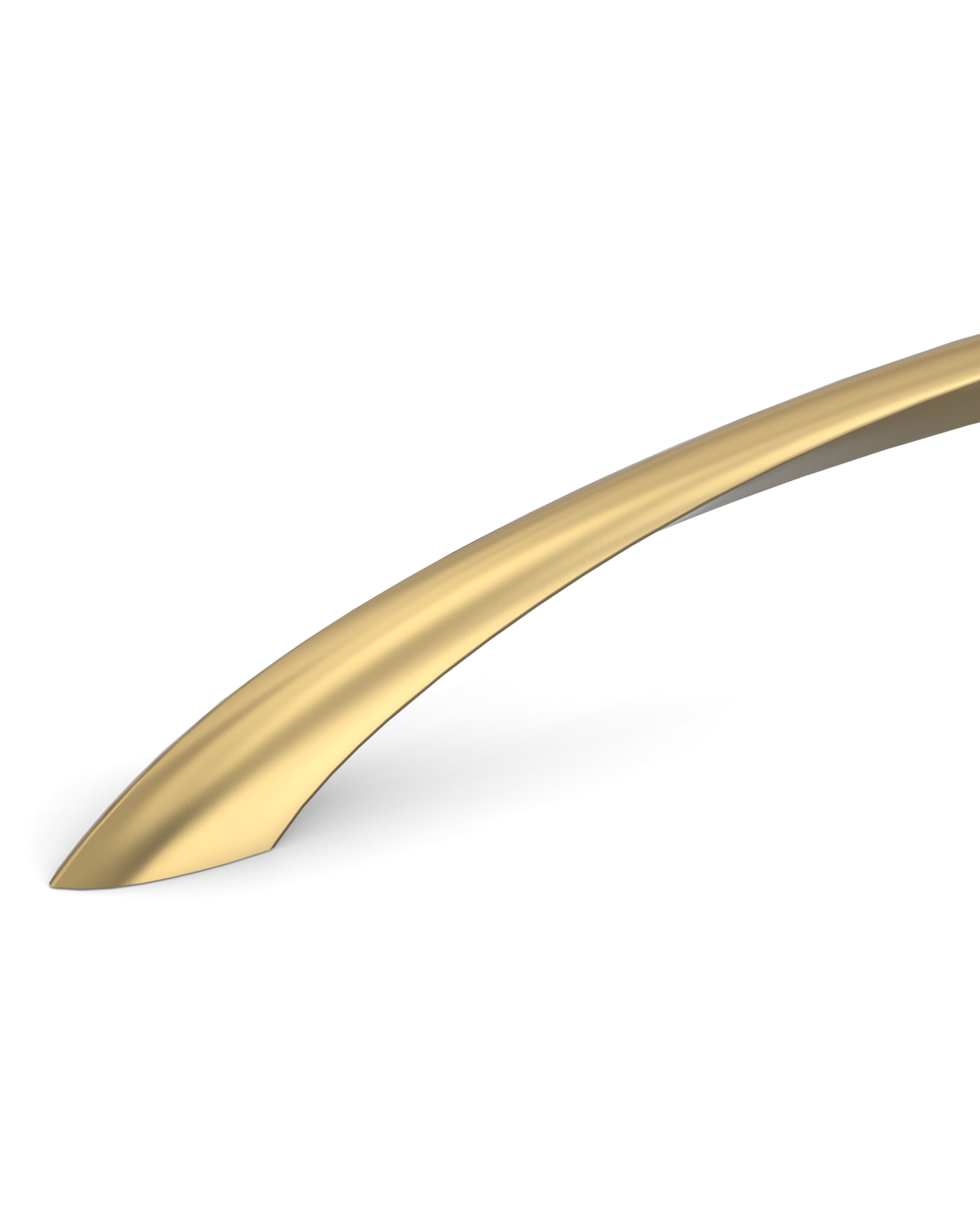 DESIGN2554 Warm Minimalist Streamlined Bow Cabinet Pulls