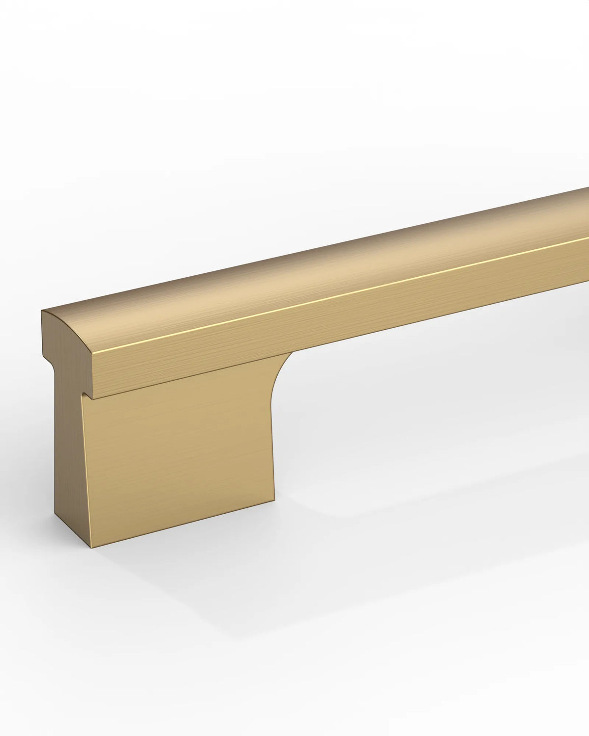 DESIGN4497 Modern Curved Edge Architectural Cabinet Pulls
