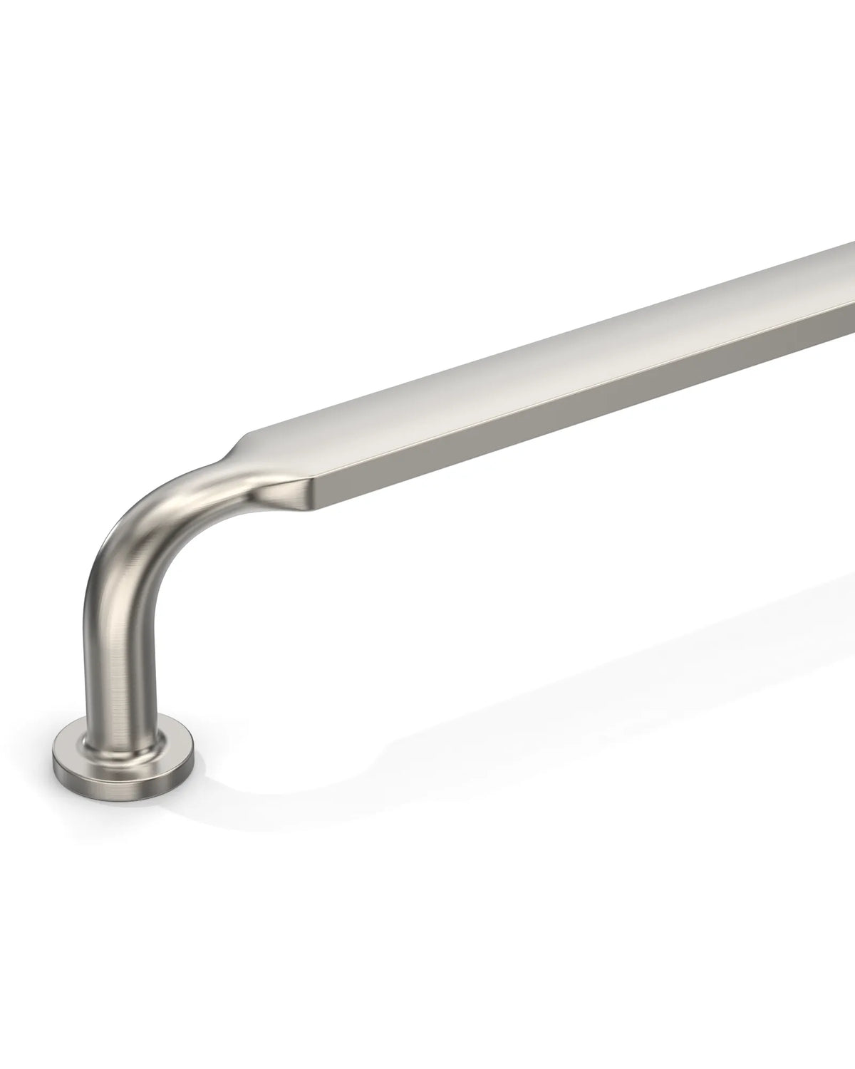 DESIGN2028 Matte Black Cabinet Pulls | Warm Minimalist Flat Handles, Heavy-Duty Feel, 5"