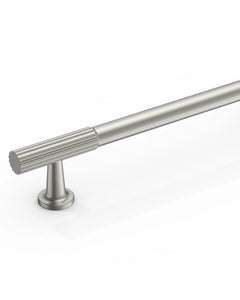 DESIGN2250 Oil Rubbed Bronze Knurled Pulls for Vintage Kitchens | 6-1/4" / 160mm Hole Center
