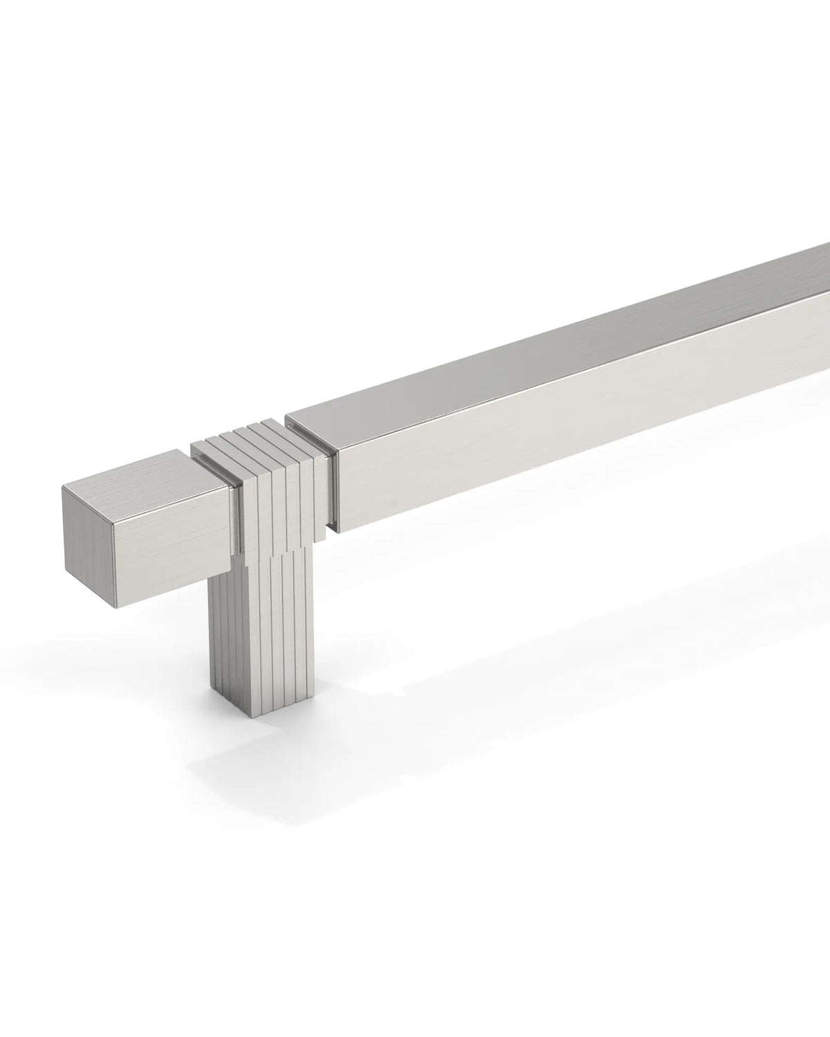 DESIGN3909 Modern Fluted Square Bar Cabinet Pulls