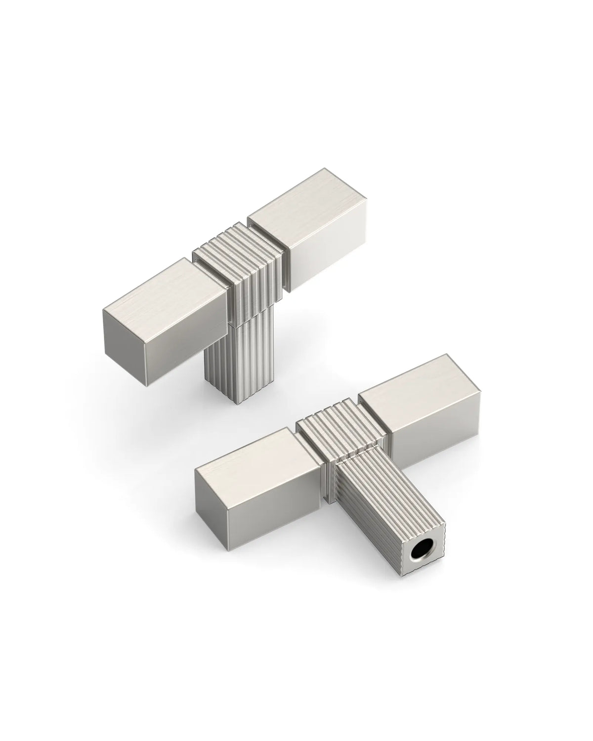 DESIGN3909 Urban Geometric Textured Cabinet Knobs