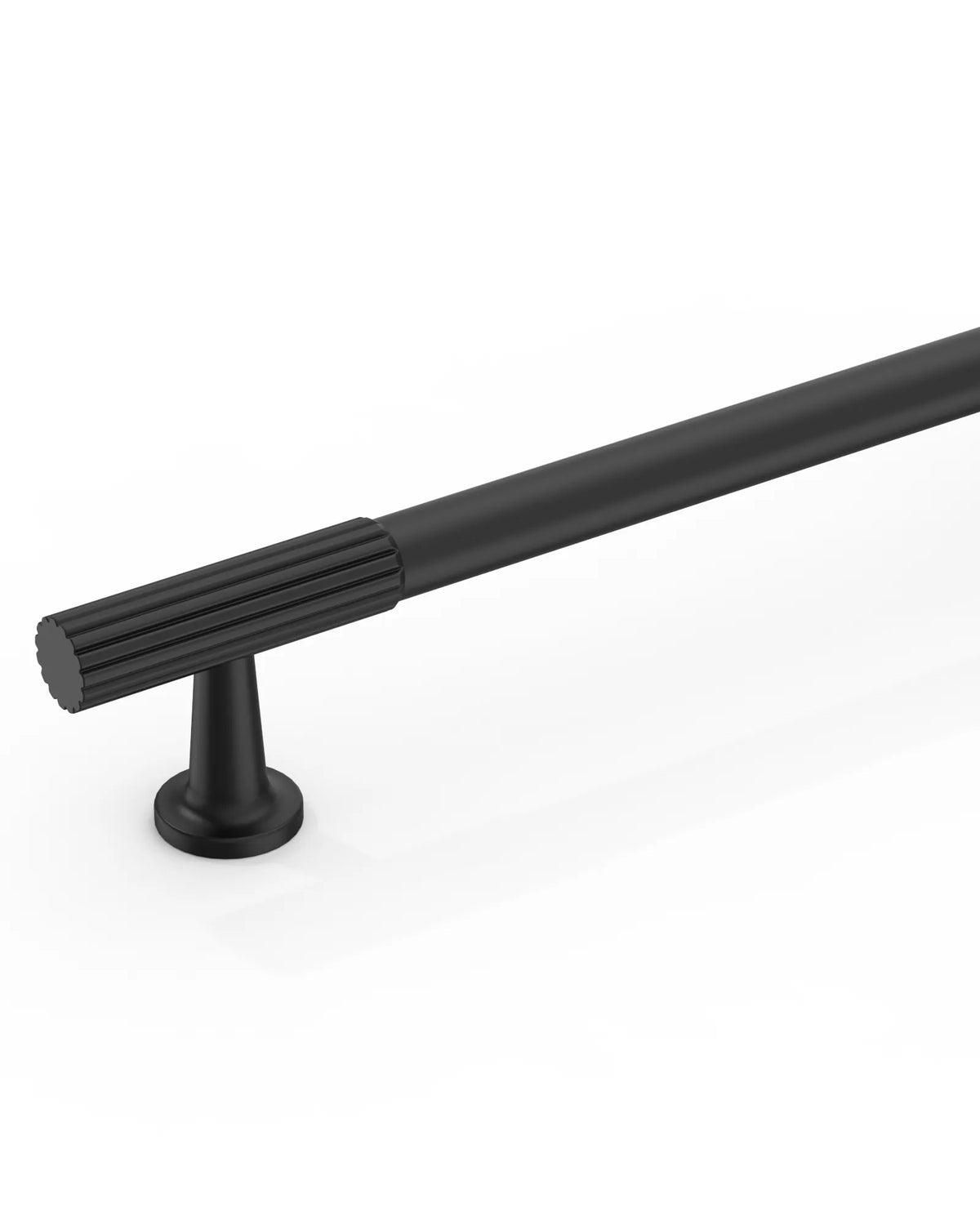 DESIGN2250 Oil Rubbed Bronze Knurled Pulls for Vintage Kitchens | 6-1/4" / 160mm Hole Center