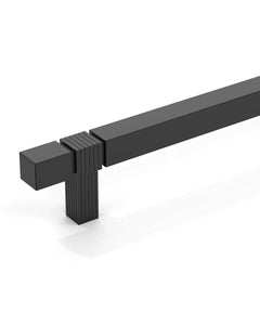 DESIGN3909 Modern Fluted Square Bar Cabinet Pulls