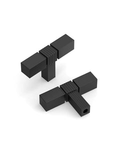DESIGN3909 Urban Geometric Textured Cabinet Knobs