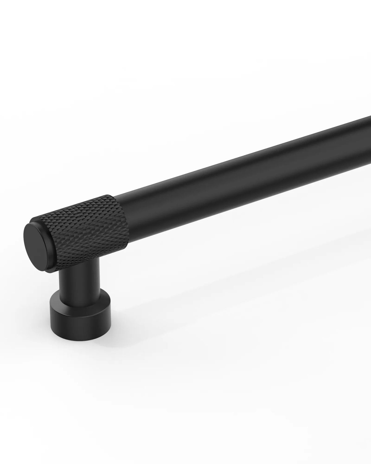 DESIGN4518 Brushed Gold Cabinet Pulls | Accent Knurled Handles for Modern Luxury Kitchens, 3-3/4"