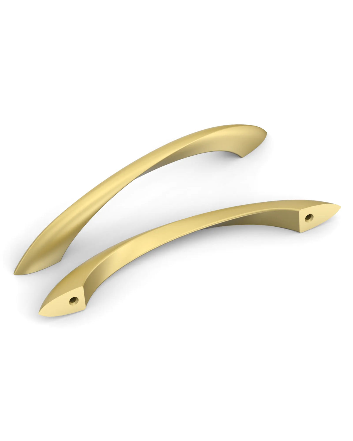 DESIGN2554 Warm Minimalist Streamlined Bow Cabinet Pulls