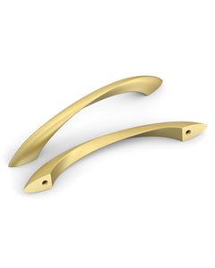 DESIGN2554 Warm Minimalist Streamlined Bow Cabinet Pulls