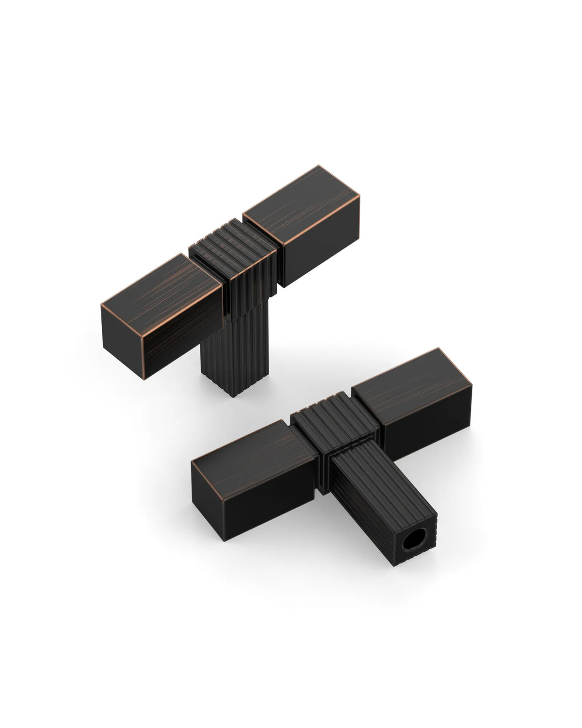 DESIGN3909 Urban Geometric Textured Cabinet Knobs