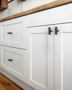 DESIGN3909 Urban Geometric Textured Cabinet Knobs