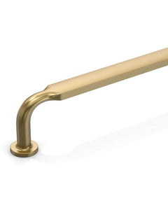 DESIGN2028 Matte Black Cabinet Pulls | Warm Minimalist Flat Handles, Heavy-Duty Feel, 5"
