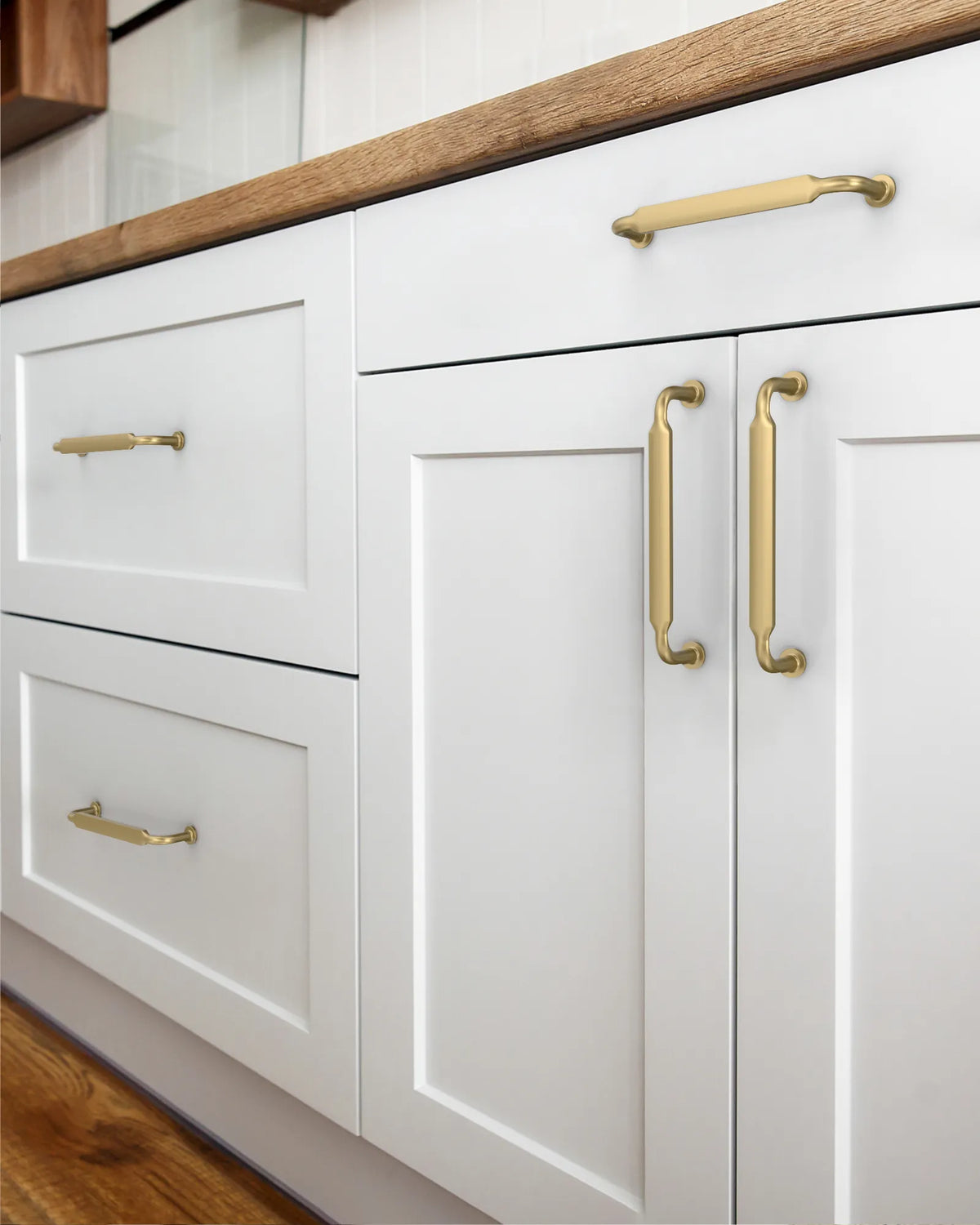 DESIGN2028 Matte Black Cabinet Pulls | Warm Minimalist Flat Handles, Heavy-Duty Feel, 5"