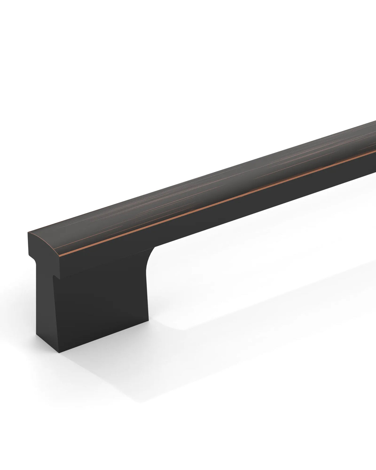 DESIGN4497 Modern Curved Edge Architectural Cabinet Pulls