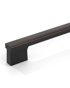 DESIGN4497 Modern Curved Edge Architectural Cabinet Pulls